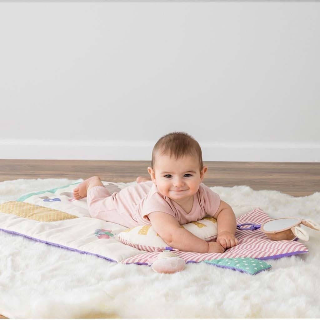 Itzy Ritzy Tummy Time Play Mat with Toys, ANB BABY