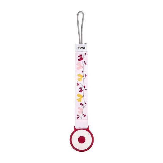 JJ COLE Easy Attach Pacifier Clip - Pink Chickadee, ANB BABY