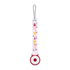 JJ COLE Easy Attach Pacifier Clip - Pink Chickadee, ANB BABY