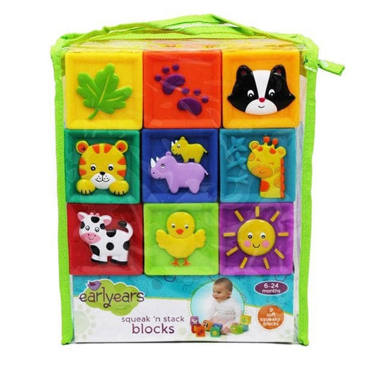 Kidoozie Squeak n Stack Blocks, ANB BABY