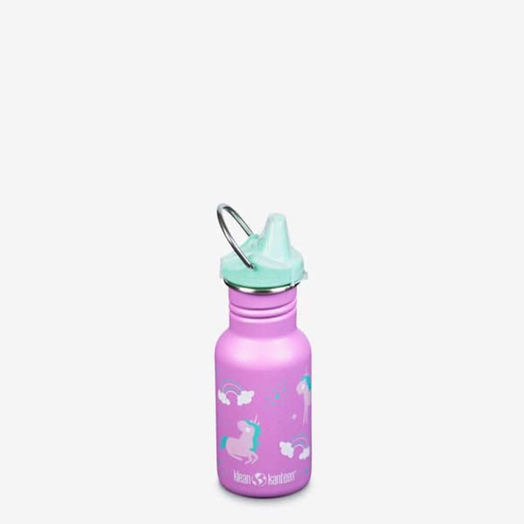 Klean Kanteen Kid's Classic Water Bottle with Sippy Cap 12 oz., ANB BABY