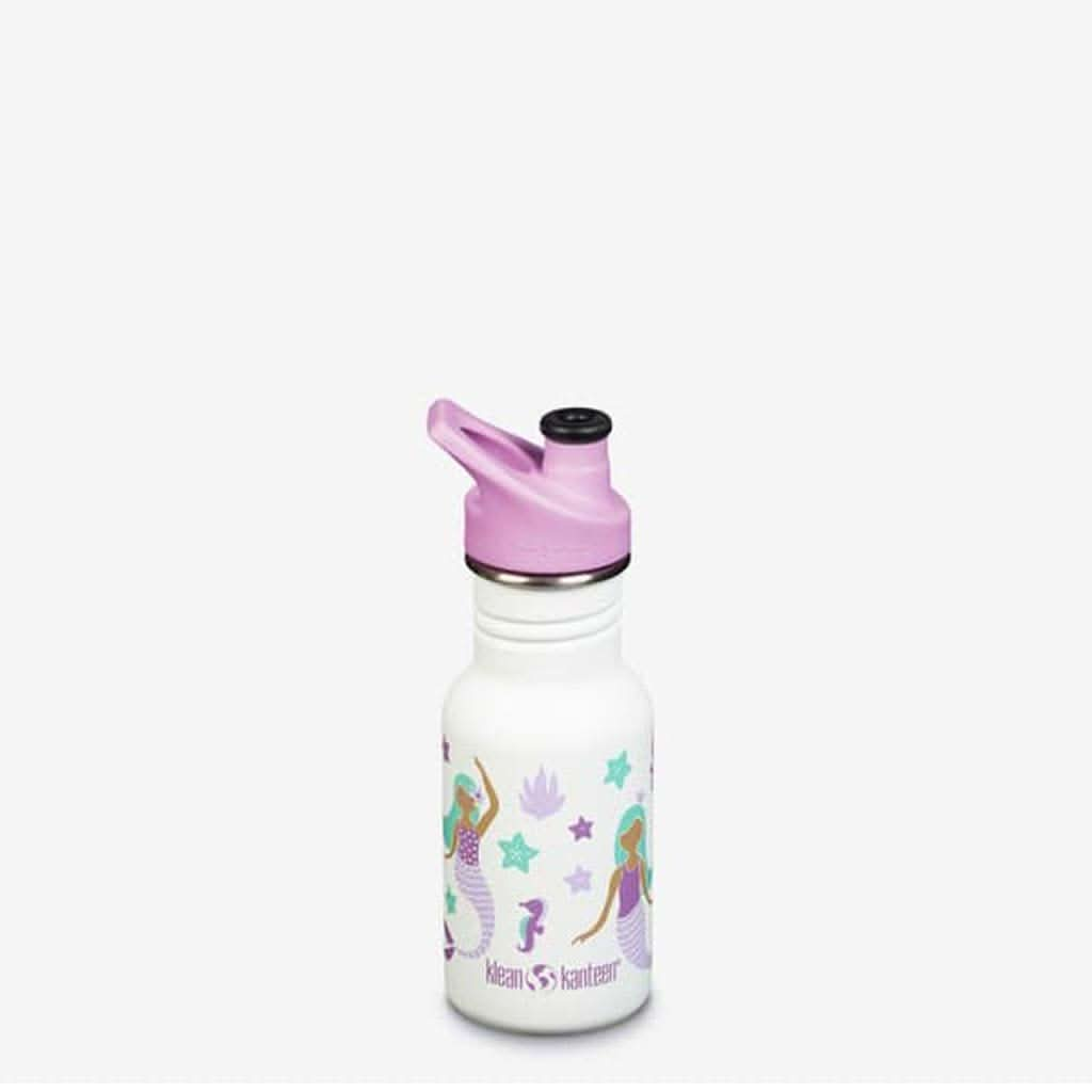 Klean Kanteen Kid's Classic Water Bottle with Sport Cap 12oz., ANB BABY