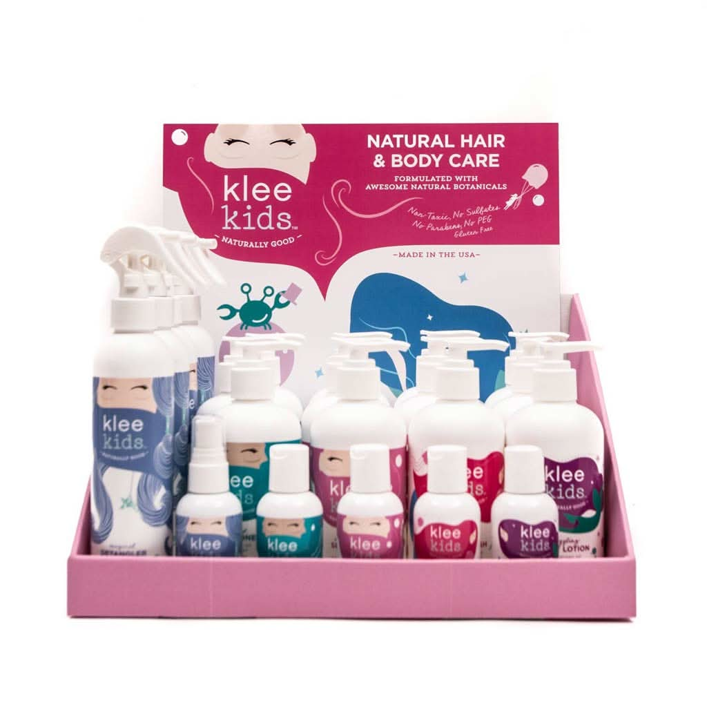 Klee Kids Hair and Body Care 16 - Pieces Display, ANB BABY