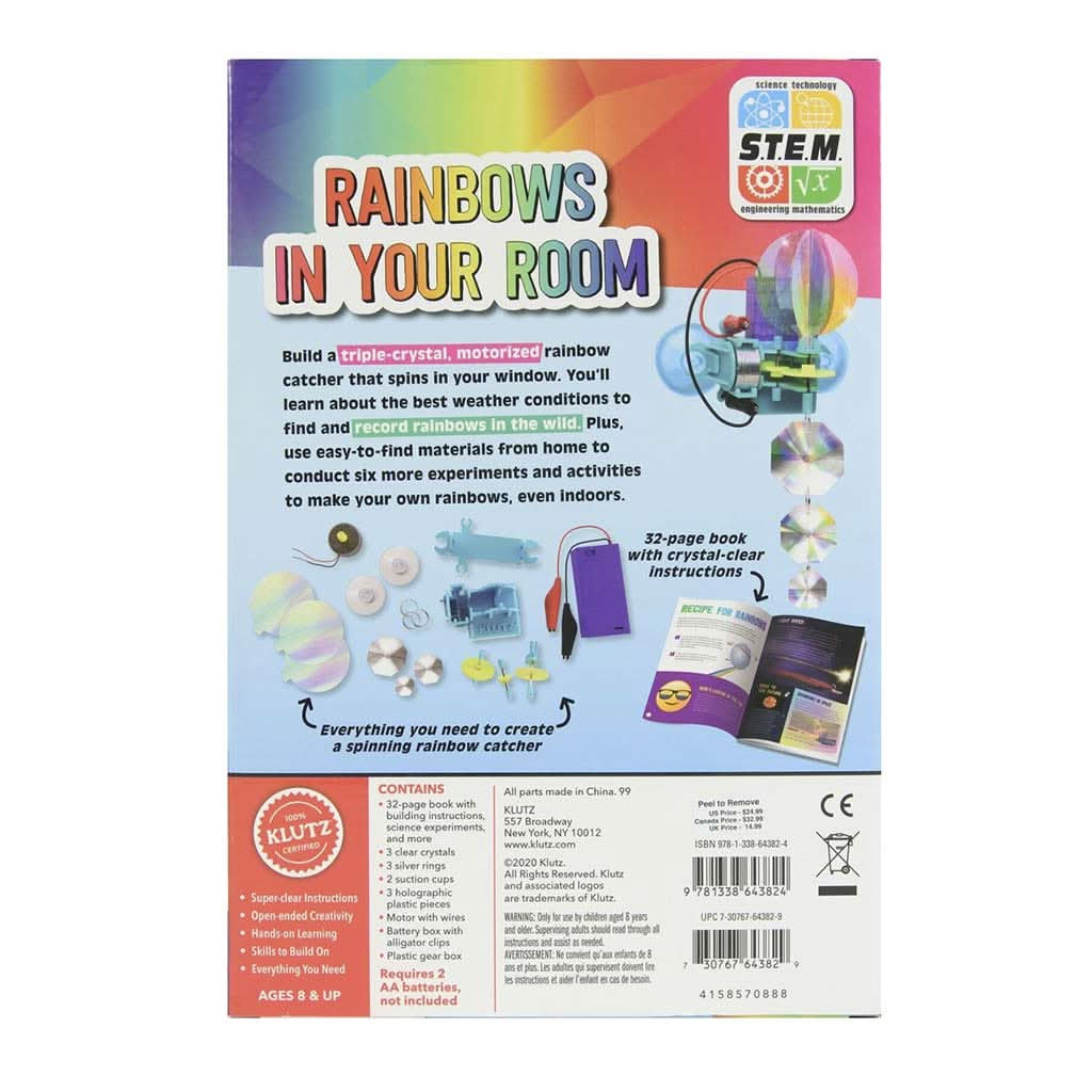 Klutz DIY Rainbow Catcher: Maker Lab STEM Kit, ANB BABY