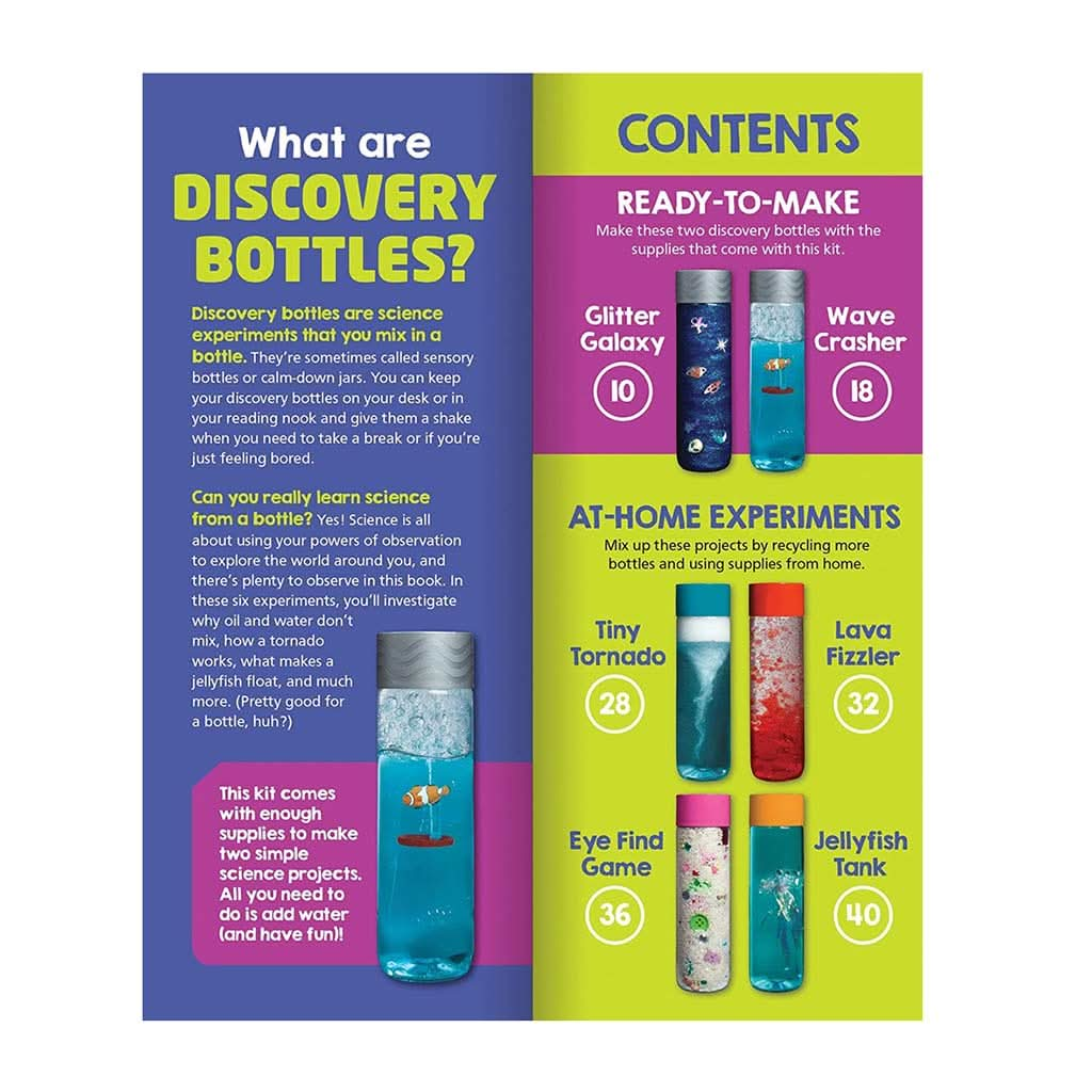 Klutz Make Your Own Discovery Bottles Science / S.T.E.M. Activity Kit, ANB BABY