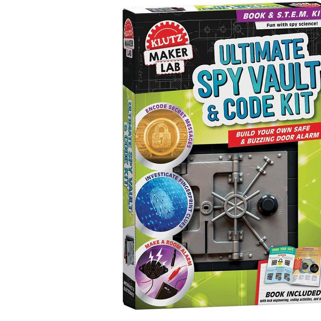 Klutz Maker Lab: Ultimate Spy Vault & Code Kit, ANB BABY