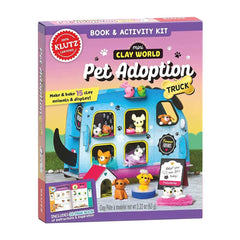 Klutz Mini Clay World Pet Adoption Truck Craft Kit, ANB BABY