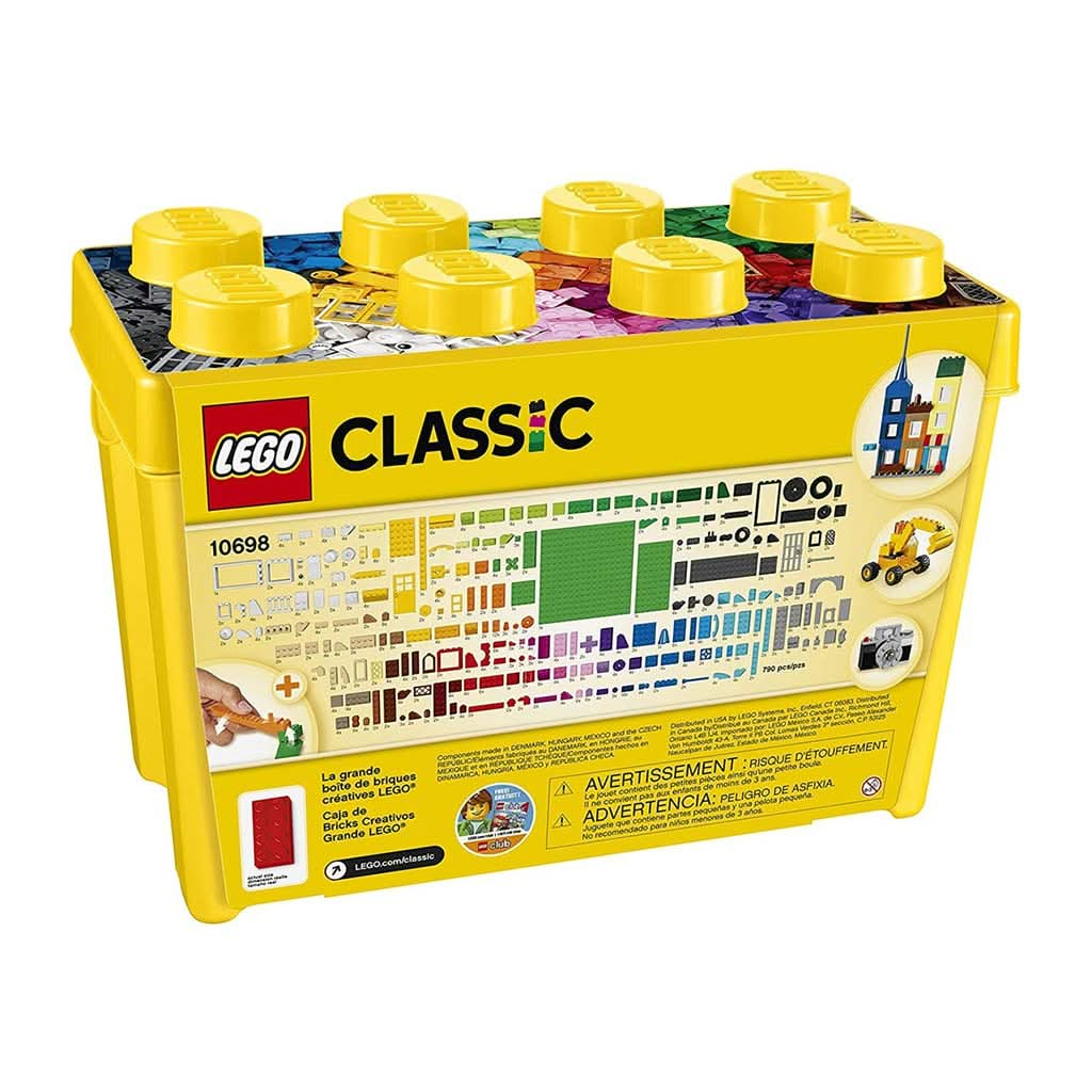 Lego Classic Large Creative Brick Box, 790 Pieces, ANB BABY