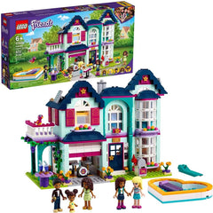 Lego Friends Andrea's Family House Building Kit, 802 Pieces, ANB BABY