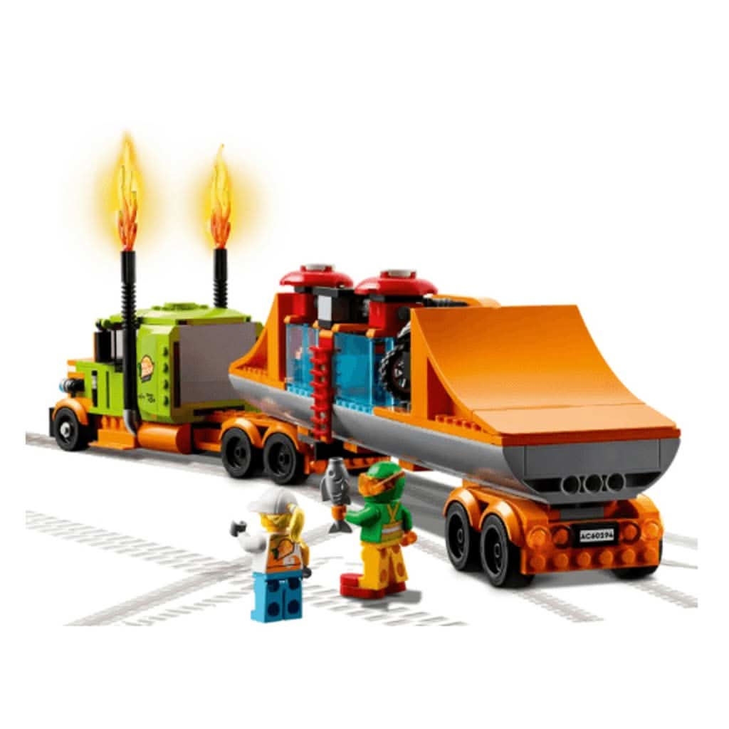 Lego Stunt Show Truck Building Set, 420 - Pieces, ANB BABY