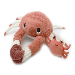 Les Ptipotos Mom and Baby Crab Plush Toy, ANB BABY