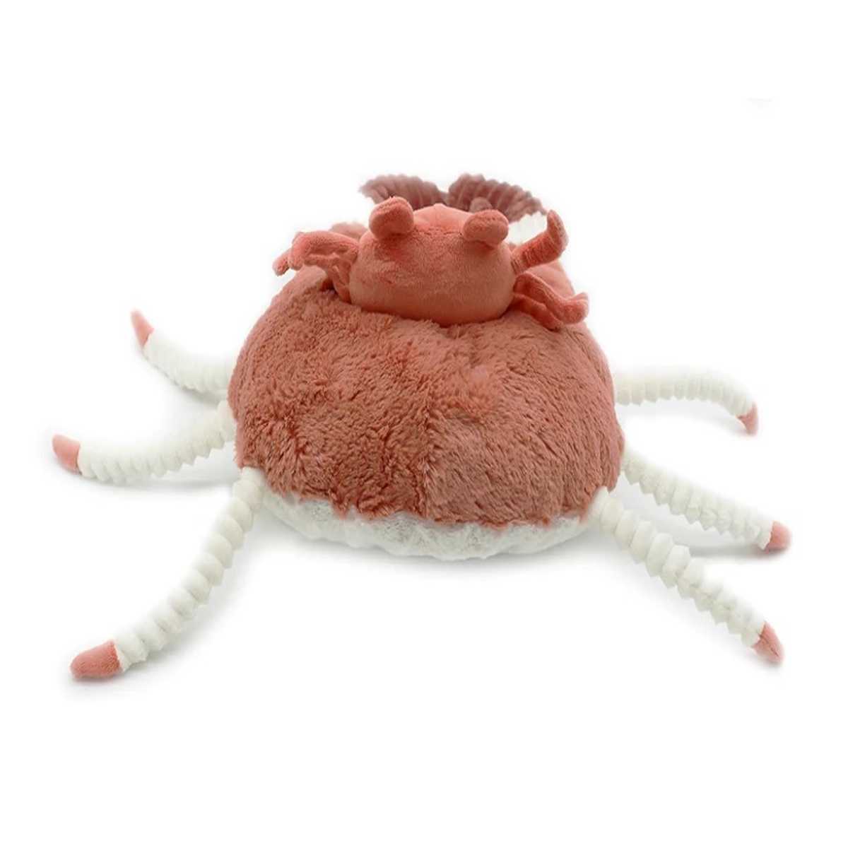 Les Ptipotos Mom and Baby Crab Plush Toy, 4895242700391 - ANB Baby