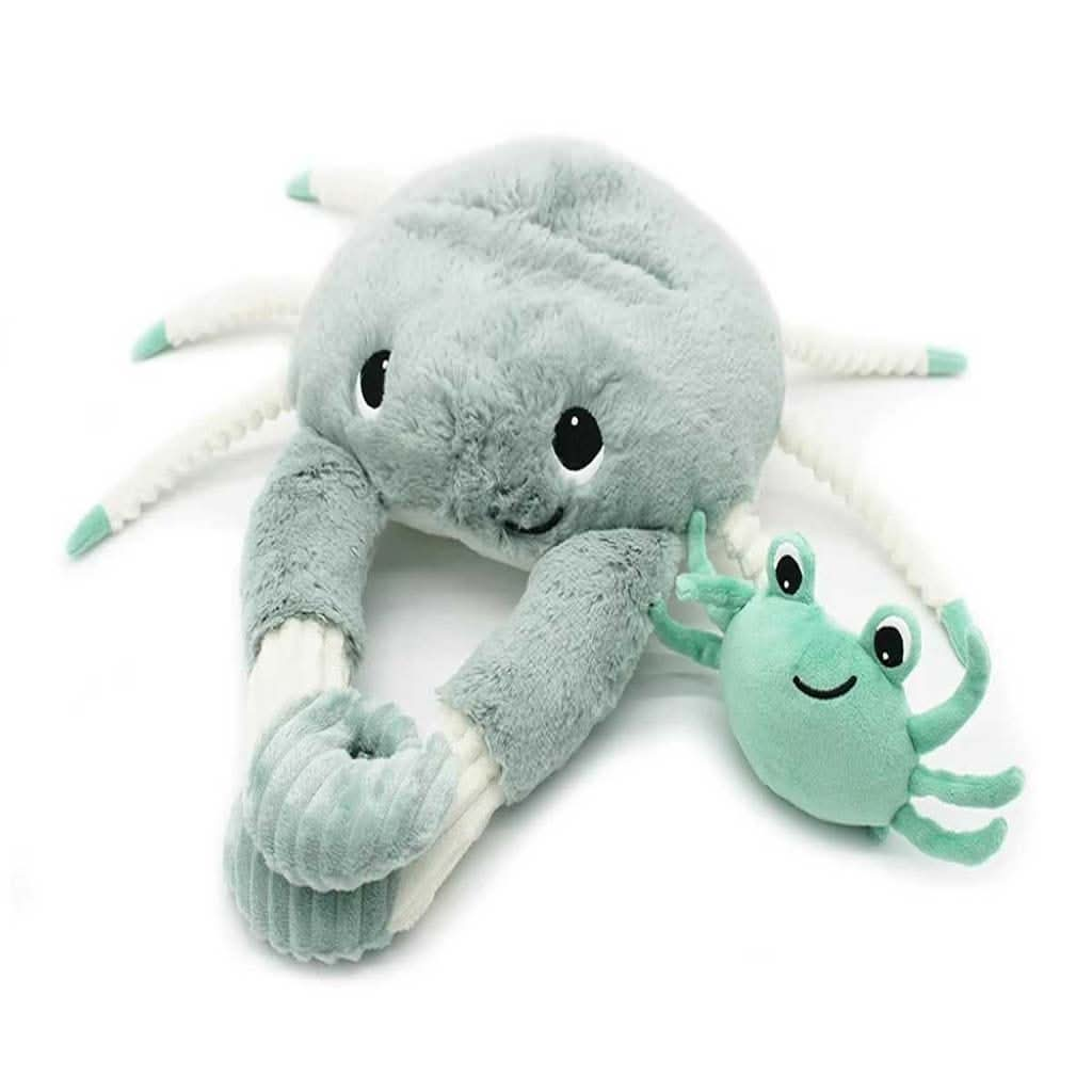 Les Ptipotos Mom and Baby Crab Plush Toy, ANB BABY