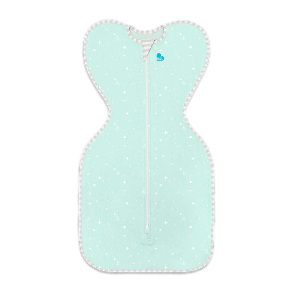 Love To Dream Swaddle UP Lite, Mint Stars, ANB BABY