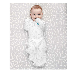 Love To Dream Up Silky Lux Swaddle, Bamboo Gray, ANB BABY