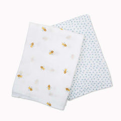 Lulujo Cotton Swaddle, ANB BABY