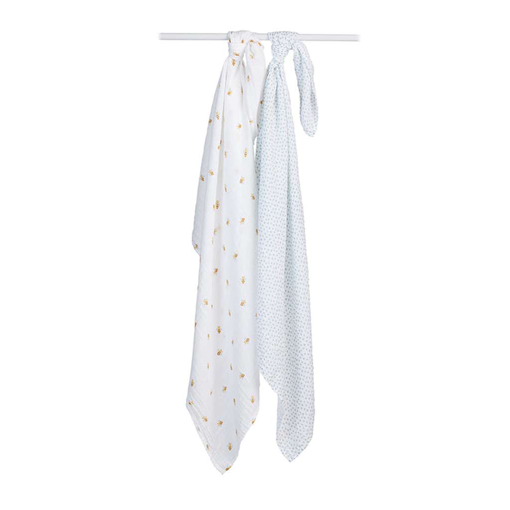 Lulujo Cotton Swaddle, ANB BABY