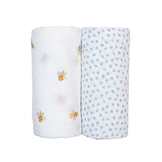 Lulujo Cotton Swaddle, ANB BABY