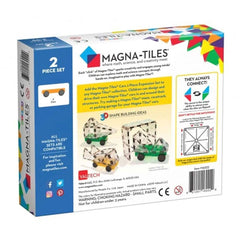 Magna - Tiles Cars 2 - Piece Expansion Set, ANB BABY