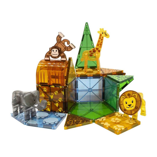 Magna - Tiles Safari Animals, 25 - Piece Set, ANB BABY