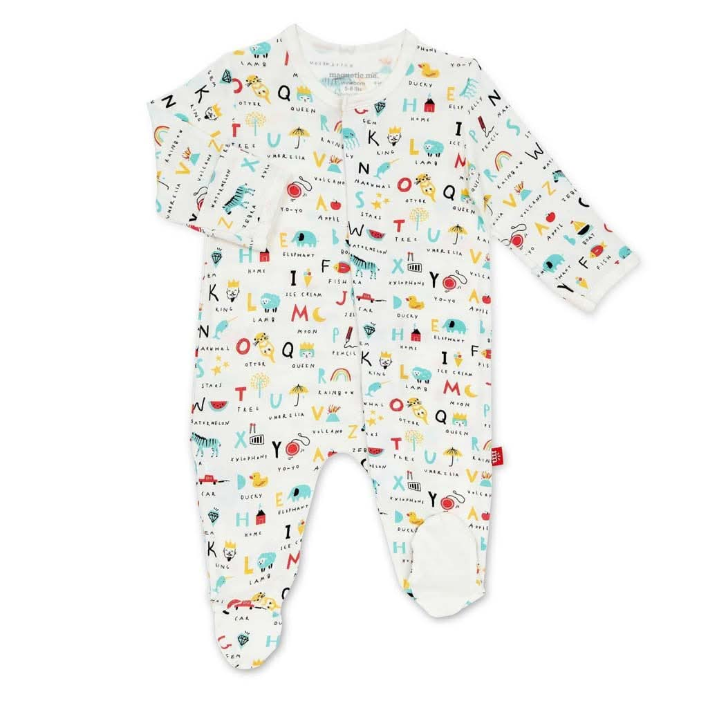 Magnetic Me ABC Love Modal Magnetic Footie, ANB BABY