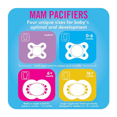 MAM Animal Silicone Orthodontic Pacifiers 0 - 6m Assorted Styles, ANB BABY