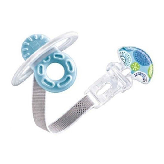 MAM Bite and Relax Teether and Clip, Blue, ANB BABY