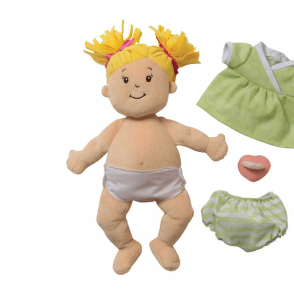 Manhattan Toy Baby Stella Blonde Doll Toy, ANB BABY