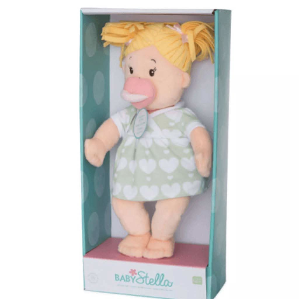 Manhattan Toy Baby Stella Blonde Doll Toy, ANB BABY