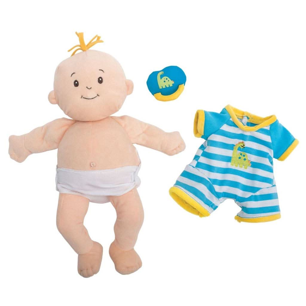 Manhattan Toy Baby Stella Fella Doll with Yellow Hair Toy, ANB BABY