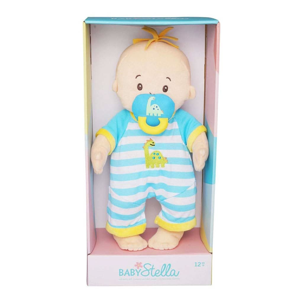 Manhattan Toy Baby Stella Fella Doll with Yellow Hair Toy, ANB BABY