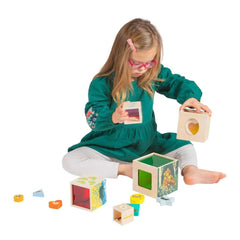 Manhattan Toy Enchanted Forest Wooden Stacking Blocks, ANB BABY