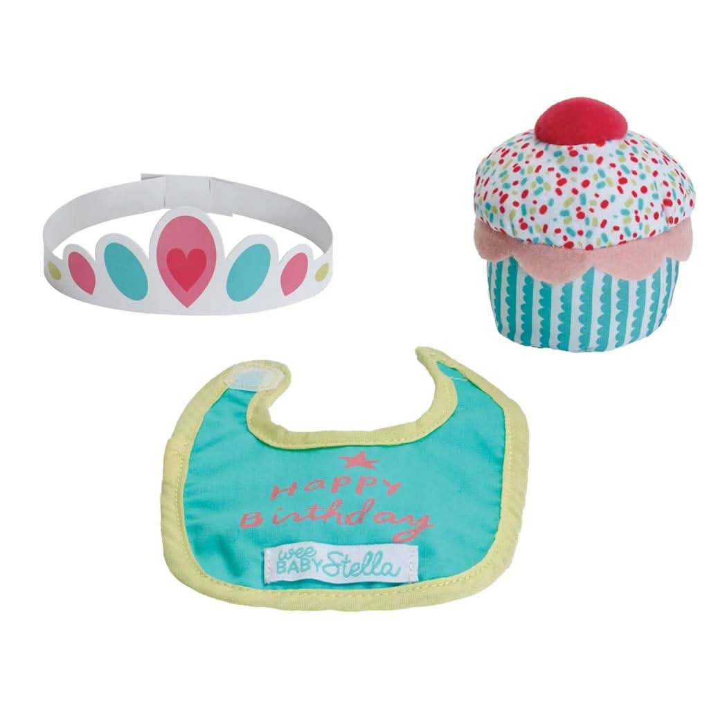 Manhattan Toy Wee Baby Stella Peach Sweet Scents Birthday Set, ANB BABY