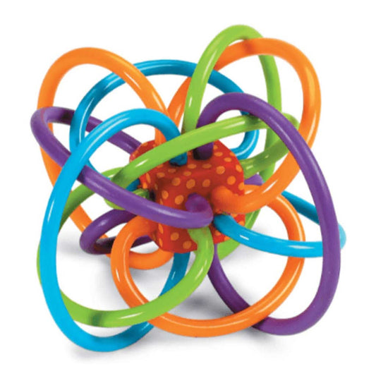 Manhattan Toy Winkel Rattle & Sensory Teether Toy, ANB BABY