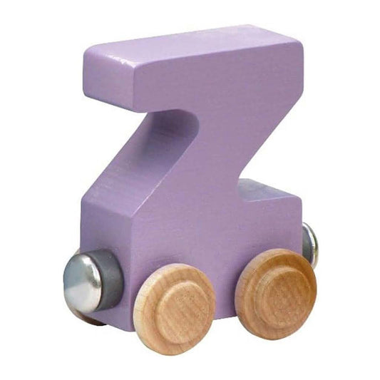 Maple Landmark Nametrain Letter Z Pastel, ANB BABY