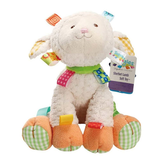 MARY MEYER Taggies Sherbet Lamb Toy, ANB BABY