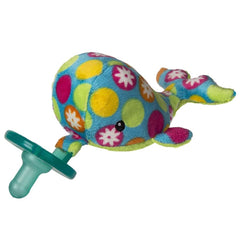 MARY MEYER WubbaNub Soft Toy and Infant Pacifier Bubbly Whale, ANB BABY