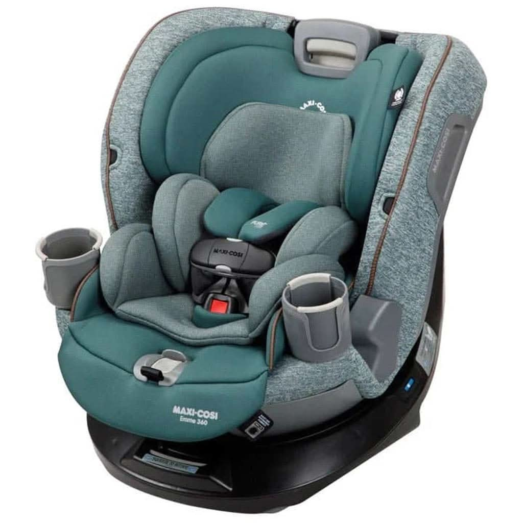 Maxi Cosi Emme 360 Rotating All in One Convertible Car Seat Meadow Wonder