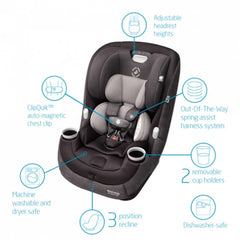 MAXI COSI Pria Max 3 - in - 1 Convertible Car Seat, Black, ANB BABY