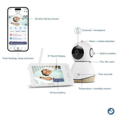 Maxi - Cosi See Pro Baby Monitor, White, ANB BABY