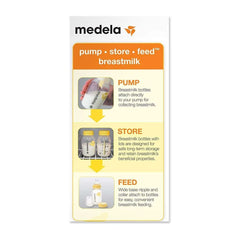 MEDELA Breast Milk Bottle, 5 Ounce, ANB BABY