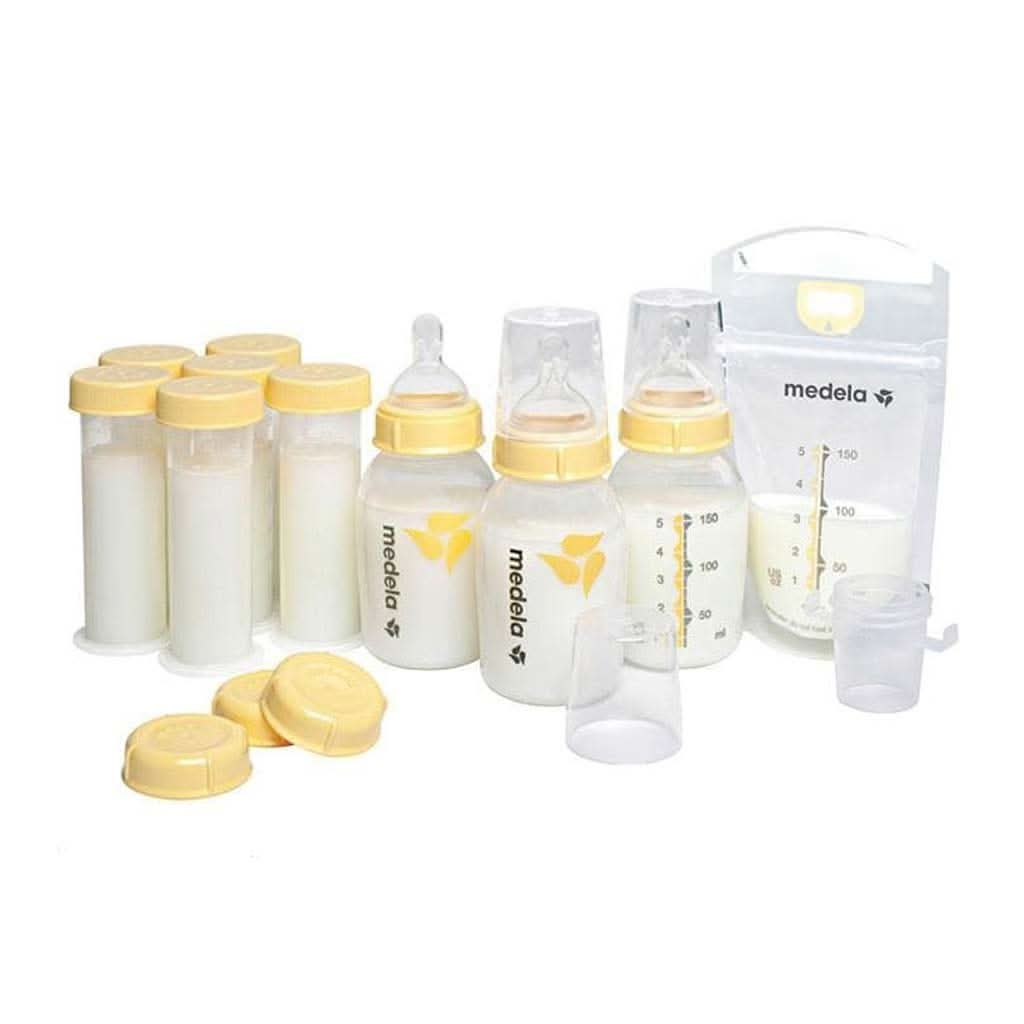 MEDELA Breast Milk Feeding Gift Set Breast Milk Storage System, ANB BABY