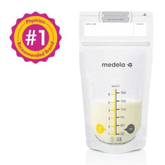 Medela Breast Milk Storage Bags - 2 Sizes, ANB BABY