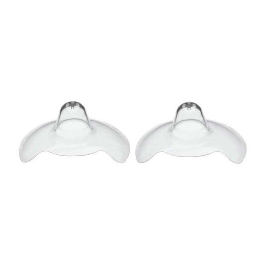 MEDELA Contact Nipple Shield - Nippleshield for Breastfeeding with Latch Difficulties - Made Without BPA (Pack of 2), ANB BABY