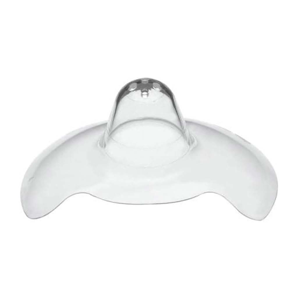 MEDELA Contact Nipple Shield - Nippleshield for Breastfeeding with Latch Difficulties - Made Without BPA (Pack of 2), ANB BABY