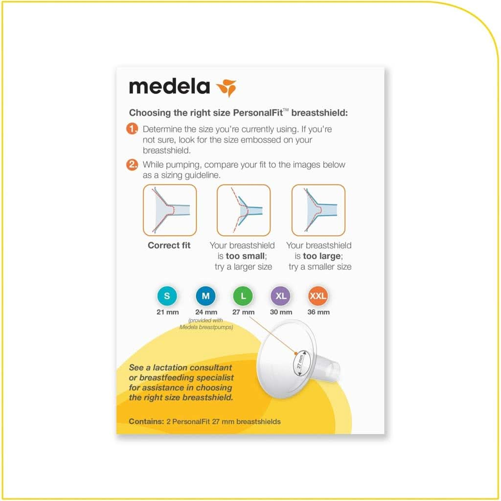 MEDELA PersonalFit Breast Shields - Box of 2 Available In Different Sizes, ANB BABY