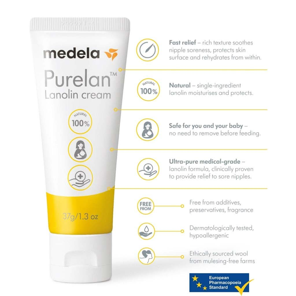 Medela Purelan Lanolin Cream, ANB BABY