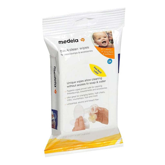 Medela Quick Clean™ Breast Pump Accessory Wipes - ANB Baby