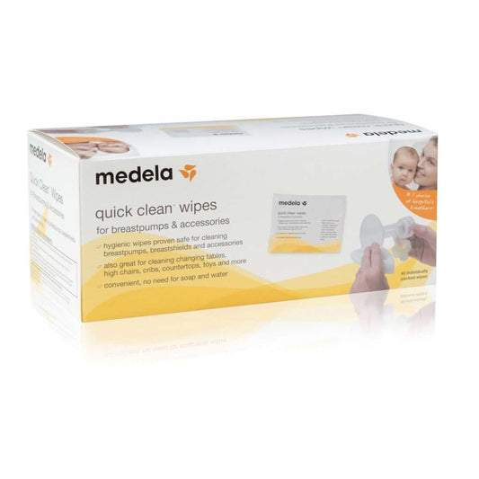 Medela Quick Clean™ Breast pump & Accessory Wipes - (Singles), ANB BABY