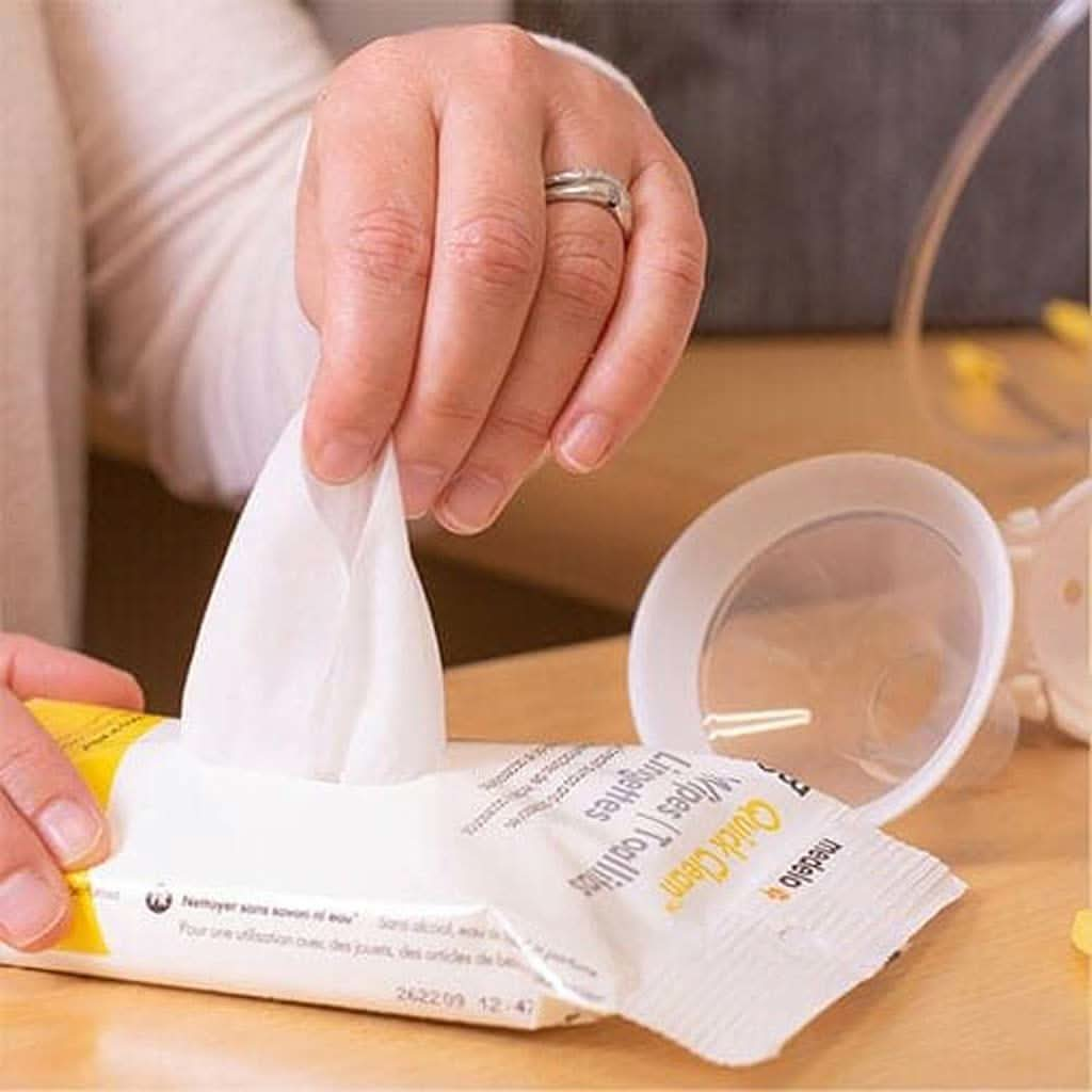 Medela Quick Clean™ Breast Pump Accessory Wipes, ANB BABY